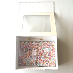 Combo Caja Grande: Cuaderno Garden + Ball Pen + Planificador semanal + Caja Grande - comprar online