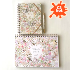 Combo Grande: Cuaderno Flora + Ball Pen + Planificador
