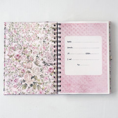 Cuaderno Shabby "Romantic Rose" en internet