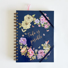 Cuaderno A5 "Todo es posible"