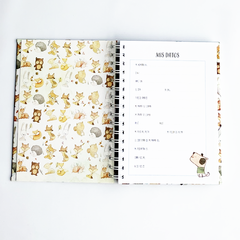 Cuaderno pediatrico “Woodland” en internet