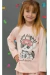 VINTAGE - PIJAMA NENA JERSEY ALGODON GATITO (B5-907)