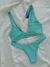 BIKINIS ESTAMPADAS O LISAS CON VEDETINAS CAVADAS (G5-110) - GT Lencería Mayorista