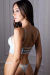 UAILEE - CONJUNTO CORSET DE PUNTILLA Y MICROFIBRA CON TANGA (F2-2014)