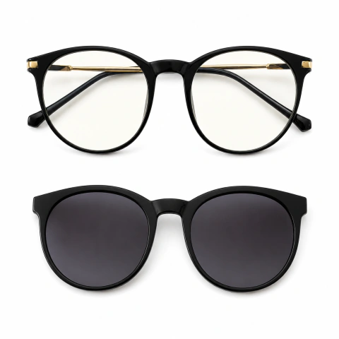 BUTTER BLACK Clip On Polarizado | 2 en 1