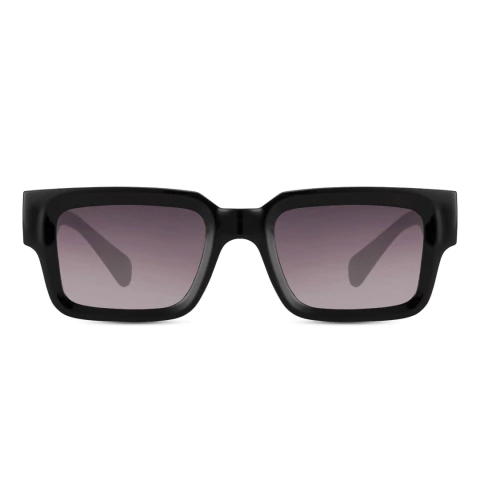 Finch Negro Brillo Lente Gris - comprar online