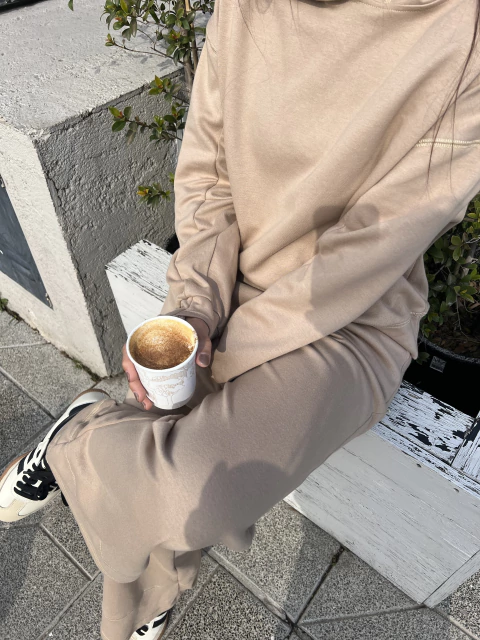 BUZO "JUPITER" Comfy BEIGE - comprar online