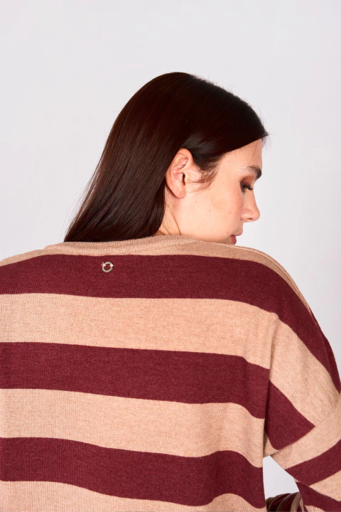 PAULA - SWEATER RAYADO - - DEJAVU