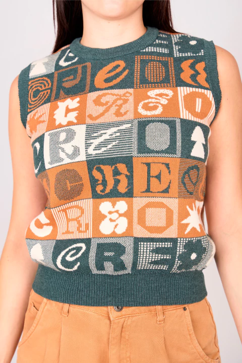 PADU - CHALECO JAQUARD - - tienda online