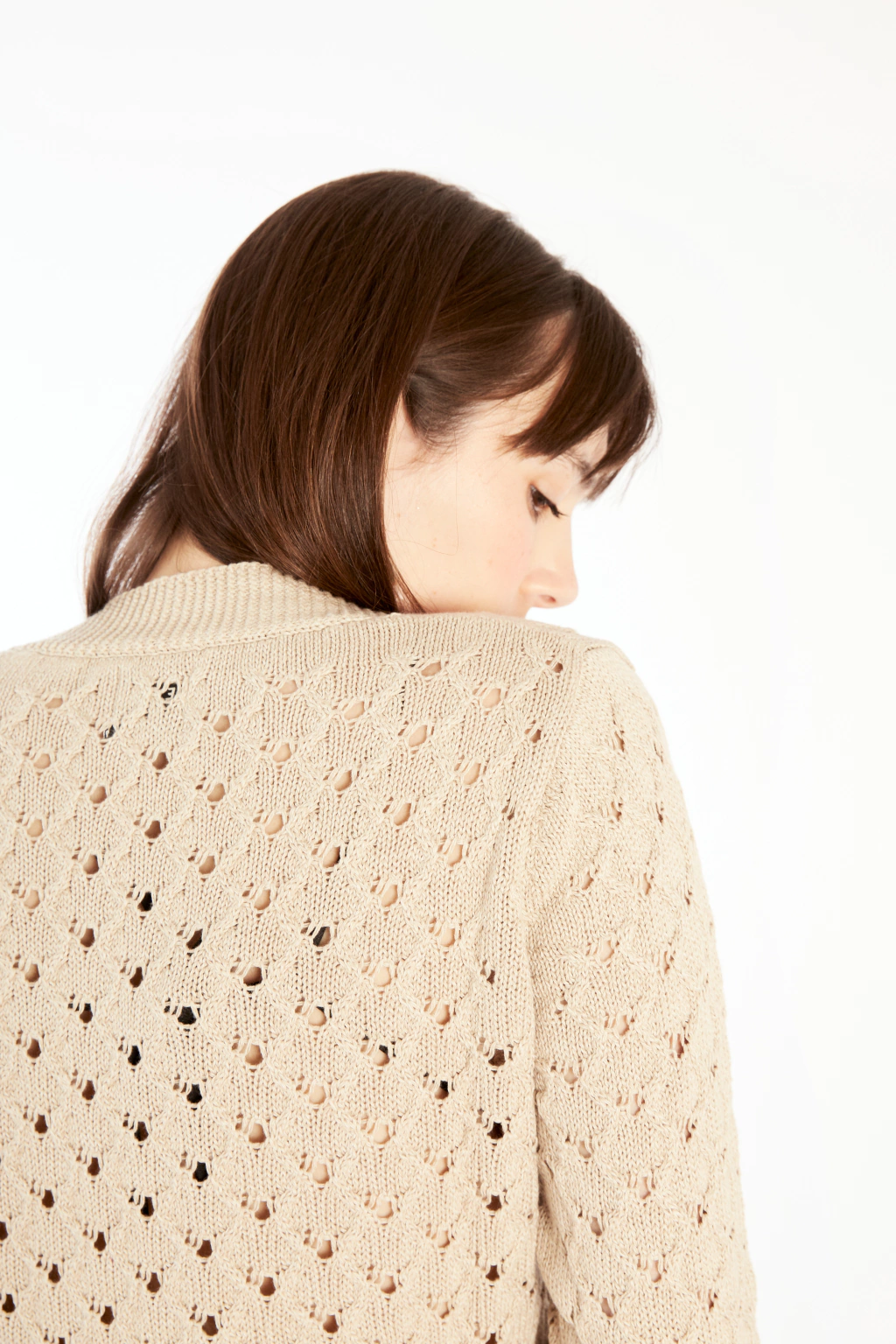 Berenice. Cardigan calado
