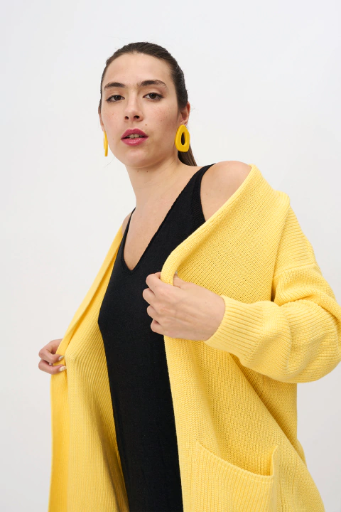 María - Cárdigan punto inglés -