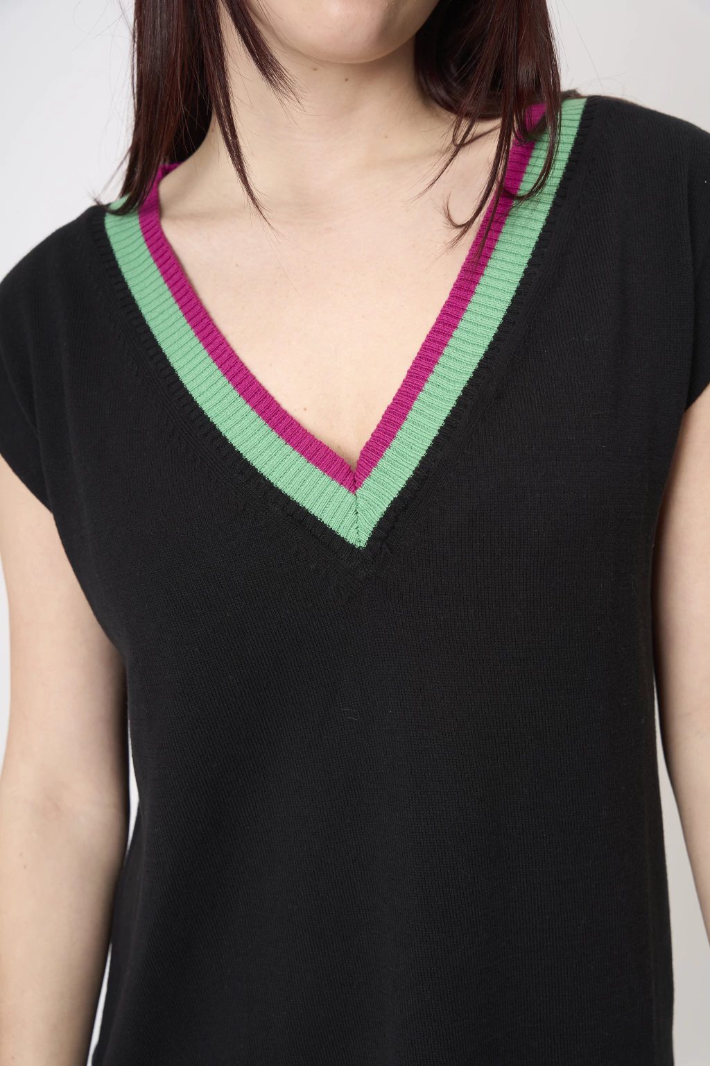 ODETTE - Chaleco vestido