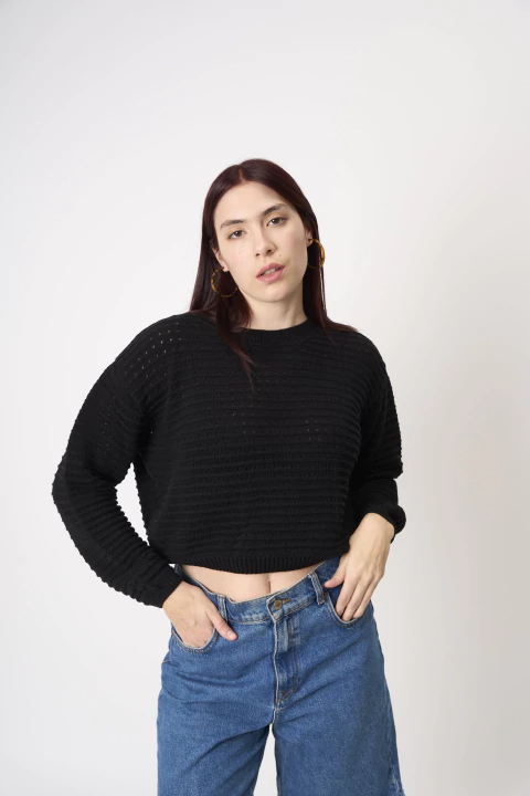 ONDINA - Sweater calado - comprar online