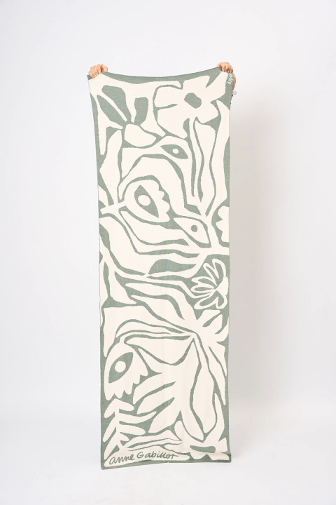 ORQUÍDEA MANTA REVERSIBLE - comprar online