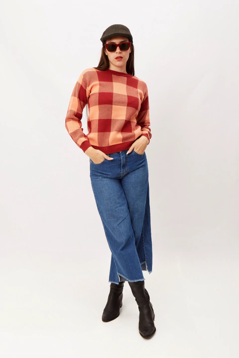 NINA SWEATER ESCOCÉS