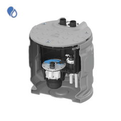 Elevatória de esgoto SANIPIT - 127 V com bomba trituradora de 2V