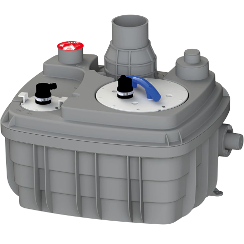 Sanicubic XL com 1 bomba de 2,5 CV, 220V, alta vazão até 40 m3/h