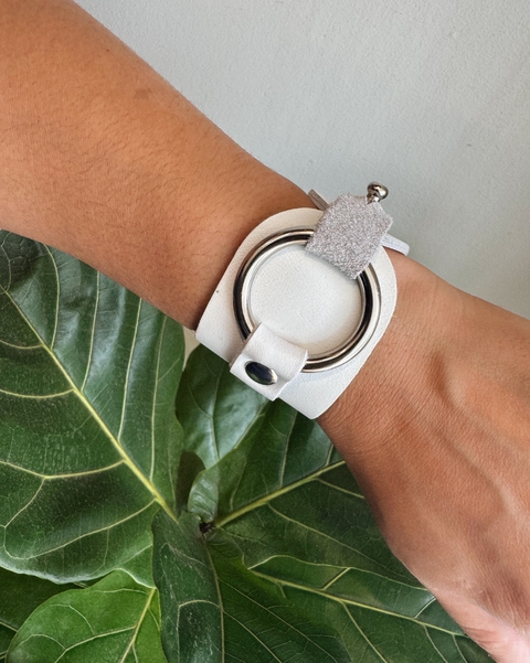 Brazalete Hollywood Blanco