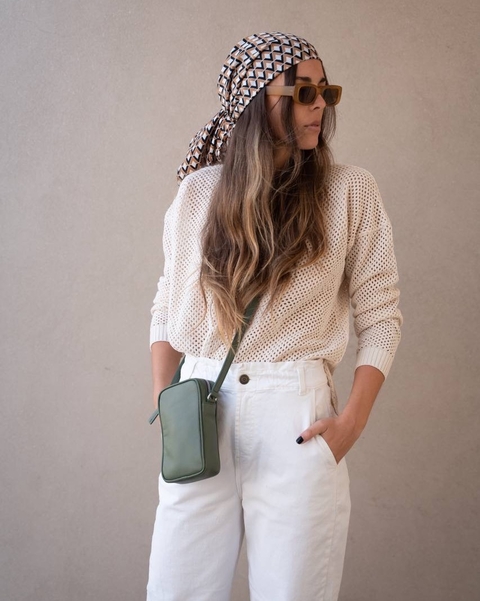 THE ROMA BAG - OLIVA