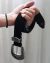 Cinturón Texas - Gamuza Negro - comprar online
