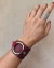 Imagen de Brazalete Hollywood Granate