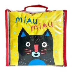 miau miau - libro de tela