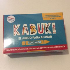 Kabuki el juego para actuar "Educando" Secundaria