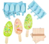 Molde Silicona Paleta Cuerno Unicornio Helado Chica Ice Pop