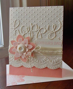 Carpeta De Embossing Texturizadora Para Scrapbooking