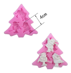 Molde Navideño Silicona Arbol Navidad Santa Claus en internet
