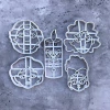 Set X 5 Cortantes Galletitas Encanto Cookies