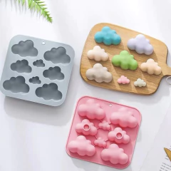Molde Silicona Nubes Multi Tamaño Velas Jabones - comprar online