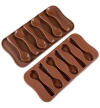 Molde Silicona Bombón Chocolate Forma Cucharita