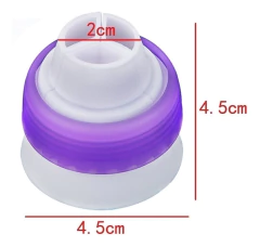 Acoplador Simple 1 Color Picos Rusos Cupla Jumbo Grande - comprar online