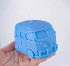 Molde Silicona Vela Combi Mini Van - tienda online