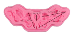 Molde Silicona Angelitos Cupido Fondant Porcelana Fria Yeso - comprar online