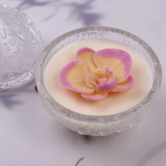 Molde Silicona Vela Flor Orquidea Fondant Porcelana en internet