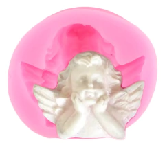 Molde Silicona Angelito Mini M3 Fondant Porcelana