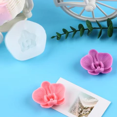 Molde Silicona Vela Flor Orquidea Fondant Porcelana - Fun Style Design