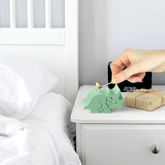 Molde Silicona Vela Dinosaurio Triceratops Souvenir Infantil en internet