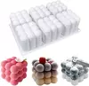 Molde Silicona Velas 6 Cubos Burbuja - comprar online