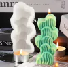 Molde Silicona Vela Corazones Apilados - comprar online
