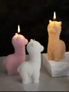 Molde Silicona Vela Llama Alpaca - comprar online