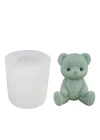 Molde Silicona Vela Osito Peluche Mini - comprar online
