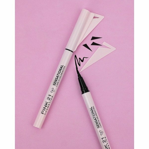 FLASH EYELINER ☆DELINEADOR FIBRA + STENCIL