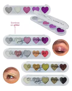 GLITTER HEART PALETTE