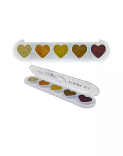 GLITTER HEART PALETTE - Gigi Store