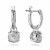 Aros Swarovski Constella 5636717 Blancos Baño de rodio - comprar online
