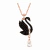 Colgante Swarovski Iconic Swan 5678045 Cisne Negro