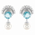 Aros Swarovski Idyllia 5680301 Perlas y Caracola Azules